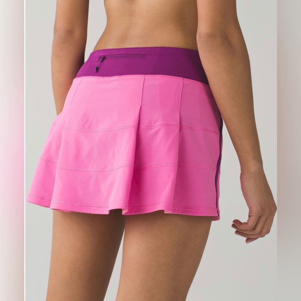 Lululemon Size 4 Pace Rival Skirt Pink Paradise Regal Plum